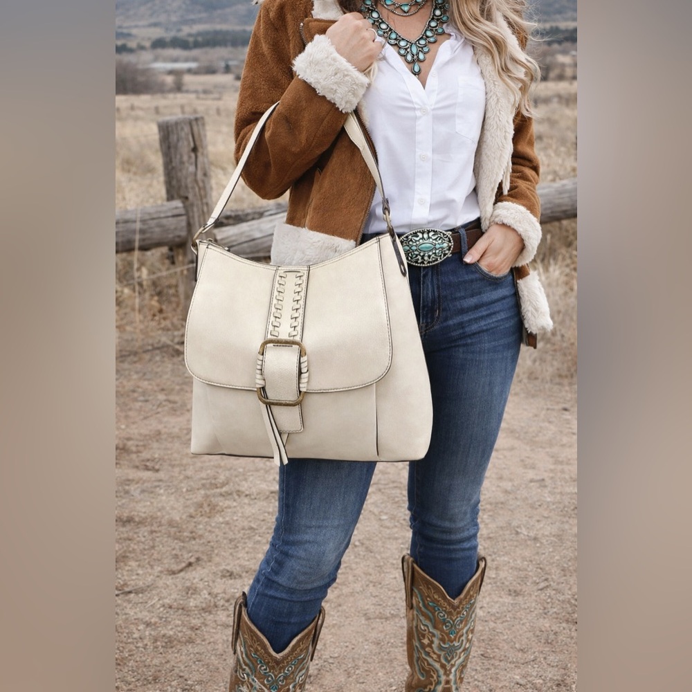 a.n.a Halle Flap Shoulder Bag